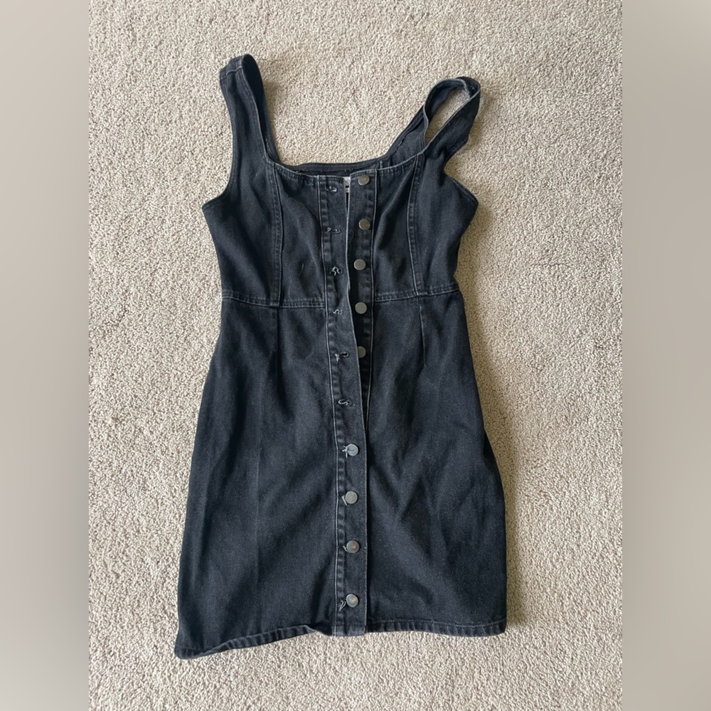 UO Denim button up dress